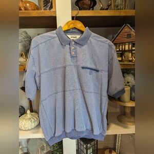 Gitano 90s Vintage Short Sleeve Casual Polo Size Medium READ